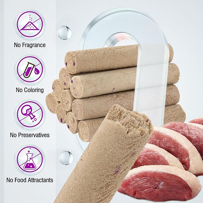 TZL Freeze Dried Duck Stick Cat Treats, High Protein Healthy Treats for Cats & Dogs, Natural Teeth Cleaning Snacks, Gluten& Grain Free (50g)