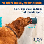 PUPCUP - Frozen Dog Toy, Licking Toy, Dog Enrichiment Toy for Boredom, Suction Base, Easy Clean, Fillable and Freezable Toy