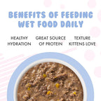 Weruva Kitten, Chicken & Pumpkin Formula in Gravy, 3oz Can (Pack of 12)