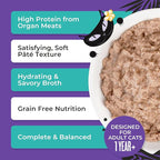 Tiki Cat After Dark Soft Pate Wet Cat Food, Lamb & Beef Liver Recipe, 5.5 oz. Can (8 Count)