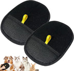 2pcs Pet Hair Removal Glove for Cats Dogs,2025 Electrostatic Pet Hair Remover Grooming Removal Gloves for Pets Hair,Hair Remover Gloves for Couch Clothes Carpet Bed Furniture Pet Grooming