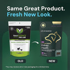 Vetriscience Veterinary Strength Kidney Health Chews - Balanced Kidney Support for Pets - Feline & Canine Renal Support - Holistic Formula - Chicken Liver Flavor - 60 Count