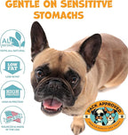 Chicken Sticks for Dogs - Dehydrated Chicken Jerky Treats. Single Ingredient Made and Sourced in America - High Protein, Low Fat - Crunchy Treat Sticks - 6.2oz