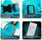 wanheart Cat Harness and Leash Set - Escape Proof Adjustable Breathable Vest for Cats, Soft Mesh Padded Harness with Reflective Strips - Easy Control for Kittens, Indoor & Outdoor Cats (Emerald, L)