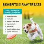 Northwest Naturals Raw Rewards Freeze-Dried Chicken Breast Treats for Dogs and Cats - Bite-Sized Pieces - Healthy, 1 Ingredient, Human Grade Pet Food, All Natural - 3 Oz