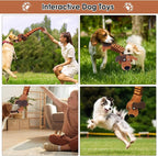 Dog Toys Plush Large Dogs with Squeaky and Crinkle Paper, Tug of War Pet Toys, Interactive Puppy Chew Toys for Small, Medium and Large Dogs