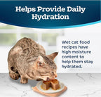 Blue Buffalo Tastefuls Wet Cat Food Paté, Made with Natural Ingredients, Turkey and Chicken Entrée, 5.5-oz Cans (24 Count)