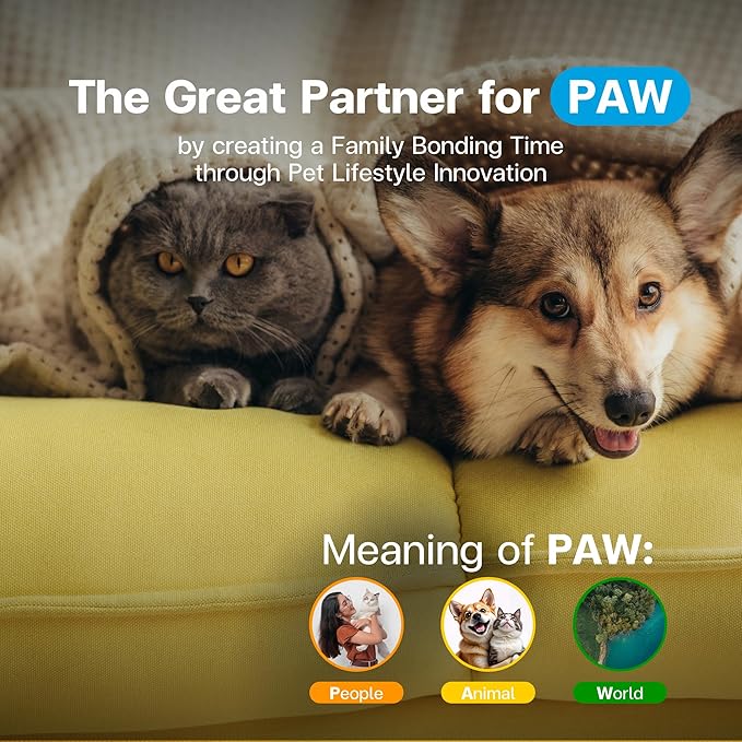 Fiber for Cats & Dogs – Tuna with Salmon – Cat Hairball Remedy & Cat Constipation Relief – 6 Functional Fibers with Prebiotics for Gut Health, Hairball Control – 30 Sachets