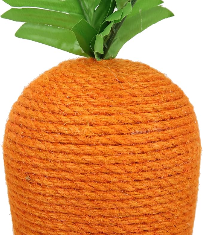 Cat Scratching Post, Sisal Cat Scratcher Cat Scratch Post Cat Scratching Tree Carrot Cat Climbing Frame for Indoor Cats and Kittens