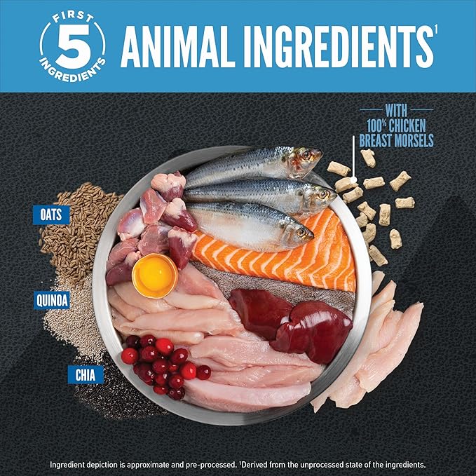 ORIJEN Wild Reserve Dry Dog Food Free-Run Chicken & Grains Recipe 4lb Bag