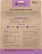 Vital Essentials Freeze-Dried Raw Turkey Meal or Mixer Cat Food Soft Nibs | 99% Turkey, Organs & Bone | 12 oz