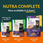 ULTIMATE PET NUTRITION Nutra Complete Freeze Dried Raw Dog Food, Veterinarian Formulated with Antioxidants, Prebiotics & Amino Acids (5 Ounce, Pork)