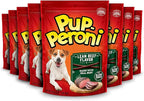 Pup-Peroni Dog Treats, Lean Beef Flavor, 5.6 Ounce (Pack of 8), Made with Real Beef, 90% Fat Free