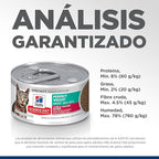 Hill's Science Diet Perfect Weight, Adult 1-6, Weight Management Support, Wet Cat Food, Liver & Chicken Minced, 2.9 oz Can, Case of 24