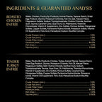 Sheba Perfect Portions Wet Cat Food Cuts in Gravy Variety Pack, Roasted Chicken Entree and Tender Turkey Entree, 2.6 oz. Twin-Pack Trays (12 Count, 24 Servings)