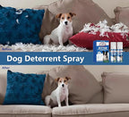No Chew Spray for Dogs, No Chew Deterrent to Stop Chewing Furniture & Licking Hot Spots, Natural & Alcohol-Free, Indoor/Outdoor Use (2 X 3.38 fl oz)