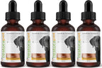 RestoraPet 4-Pack Dog & Cat Beef Liquid Multivitamin | Dog Arthritis Pain Relief | Hip & Joint Vitamins for Dogs - Anti Inflammatory Supplement for Dogs & Cats | Organic & Non-GMO, Vet Approved