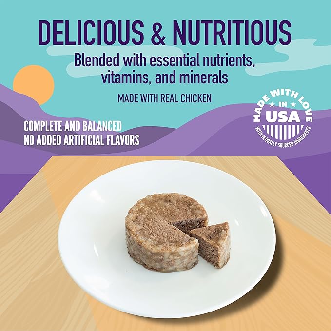 A Strong Heart Wet Dog Food, Chicken and Rice Dinner - 5.5 oz Cans (Pack of 24), Made in The USA with Real Chicken