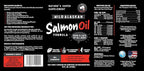 Wild Alaskan Salmon Oil for Dogs & Cats - Omega 3 Fish Oil with Pollock & Salmon for Sensitive Skin & Coat Health. EPA & DHA Ease Itching, Supports Joint, Immune & Heart Health (16oz)