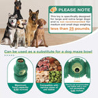 KADTC Extra-Large Dog Treat Dispenser Toy Rolling Giggling Indestructible Durable Bone Puzzle Feeder Toys Adjustable Food Dispensing Speed for Medium/Large/Extra-Large Dogs Aggressive Chewers