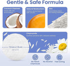 AKC Pet Eye Wipes for Dogs & Cats – Tear Stain Remover & Eye Discharge Cleaner – Hypoallergenic Grooming Wipes, 100 Count (Coconut Scent) AKC 3 * 3" PET Eye Wipes Coconut Scent 100 Count