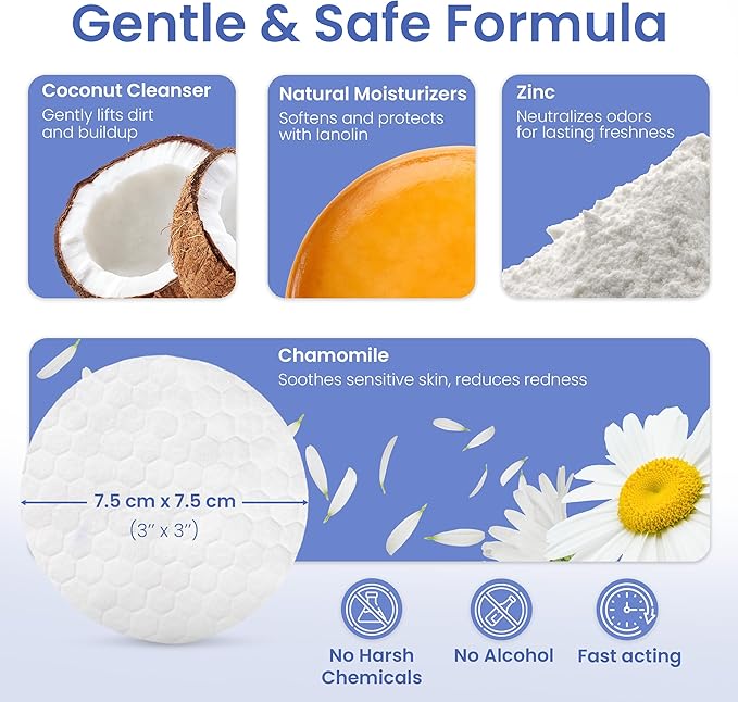 AKC Pet Eye Wipes for Dogs & Cats – Tear Stain Remover & Eye Discharge Cleaner – Hypoallergenic Grooming Wipes, 100 Count (Coconut Scent) AKC 3 * 3" PET Eye Wipes Coconut Scent 100 Count