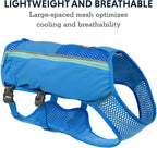Ruffwear, Trail Runner Running Vest, with Hydration Bladder, Blue Pool, Medium