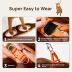 Cat Harness and Leash Set, Step-in Escape Proof Adjustable Vest Harness for Small Medium Large Cats, Lightweight Soft Breathable Reflective Kitten Harness, Easy to Wear for Walking Travel, Camping, S