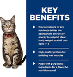 Hill's Science Diet Adult 1-6, Adult 1-6 Premium Nutrition, Wet Cat Food, Liver & Chicken Minced, 5.5 oz Can, Case of 24