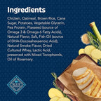 Blue Buffalo BLUE Bits Natural Soft Moist Training Dog Treats TOGO Chicken Recipe Bags, contains Twelve (12) oz bags