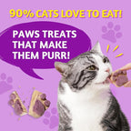 Just Try 6.35 oz Freeze Dried Cat Paw Treats Healthy Dog Training Treats High Protein Chicken Cat Snacks Low Calorie Pumpkin Treats Supports Immunity & Gut Healthy