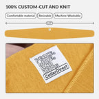 Dog Sling Carrier for Small Dogs - Anti-Anxiety Cat Sling, Puppy Pouch - Pet Sling in Gray Black Blue Green Pink Yellow (Yellow, Standard)