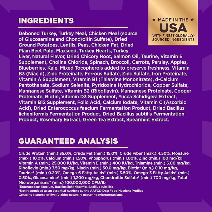 Wellness CORE+ (Formerly RawRev) Natural Grain Free Dry Dog Food, Original Turkey & Chicken with Freeze Dried Turkey, 4-Pound Bag