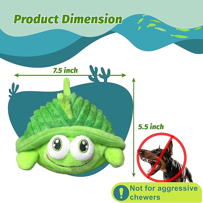 Interactive Moving Dog Toys – Plush Chew Toy with Bouncing Ball, Music & Recording | Rechargeable Self-Play Toys for Small, Medium & Large Dogs to Keep Them Engaged (Turtle)