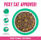 Weruva BFF Minced Natural Wet Cat Food, Tuna and Pumpkin Valentine in Gravy, 3oz Can, Pack of 24