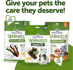 WHIMZEES Wellness Freshzees Dog Dental Treats, Natural Chews, Extra Small Size Stick, (56 Count)