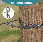 Reflective Cat Leash -30FT Cat Cable Out Escape Proof Walking Yard Long Durable Safe Leash Traning Play Outdoor for Puppies/Kittens/Small Animals(Black)