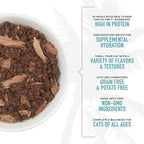 Tiki Cat® Wet Cat Food Mega Pack, Fish Favorites Variety Pack, 2.8/3 oz. Can (24 Count)