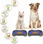 Neater Pet Brands - Pets - Neat-LIK with Mess-Proof Tray Keeps Floors Clean