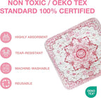 PUPIBOO Washable Pee Pads for Dogs and Cats - Super Absorbent Reusable Puppy Training Pads - 100% Waterproof, Leak-Proof & Non-Slip Whelping Pads for Pet Housebreaking