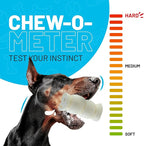 Sitka Farms Beef Cheek ROLL Natural 5-6 Inch (10 Count) Extra Thick Dog Chew Bones No Rawhide Sourced from Free Range Grass Fed/Healthy Teeth and Gums for Small Medium and Large Dogs