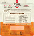 Primal Freeze Dried Dog Food, Pronto Mini Nuggets, Beef; Scoop & Serve, Complete & Balanced Meal; Also Use as Topper or Treat; Premium, Healthy, Grain Free High Protein Raw Dog Food (25 oz)