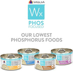 Weruva Wx Phos Focused, Pate & Gravy Formulas Variety Pack, 3oz Can (Pack of 12)