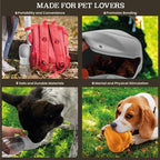 Ultimate Dog Walk & Train Kit - Silicone Dog Treat Pouch - Tug Ball - Portable Water Bottle for Dogs - Ideal Gift for First Time Pet Owners - Training Pouch