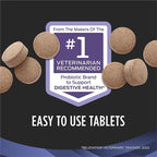 Purina Pro Plan Veterinary Supplements FortiFlora Chewable Dog Probiotic Supplement Tablets - 45 ct. Canister