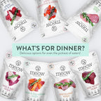 Meow Wild Venison Freeze Dried Raw Cat Food, Mixer, or Topper, or Treat - High Protein, Natural, Limited Ingredient Recipe 1.76 oz