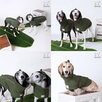 Waterproof Dog Raincoat, Hooded Raincoat for Dachshund Whippet Small Medium Large Dogs, Adjustable Dog Rain Coat Jacket (02 (Dachshund 10-16lbs))
