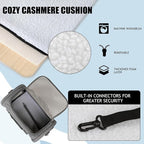 Cat Carrier, Soft-Sided Airline Approved Pet Carrier Case with 4 Ventilated Windows for Cats and Dogs Under 10-25Lbs (17.0 L x 11.0 W x 11.0 H Inch, Grey)