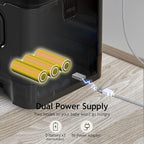 VOLUAS Automatic Cat Feeders - Pet Dry Food Dispenser with Timer, Automatic Cat Feeders with Desiccant Bag, Programmable Portion Size Control 4 Meals Per Day, 10s Voice Recorder