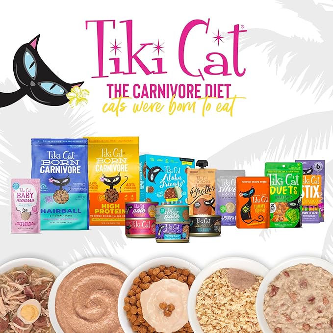 Tiki Cat Aloha Friends Wet Cat Food, Tuna Favorites, Mega Pack, 3 oz. Can (36 Count)